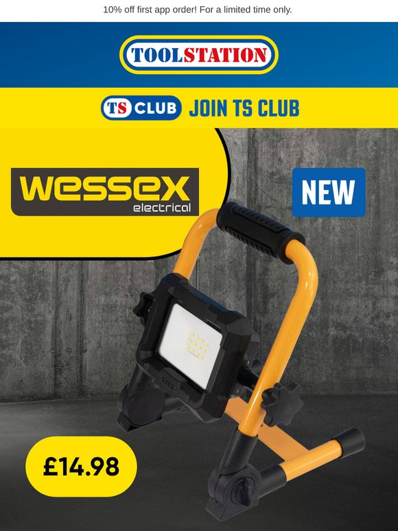 NEW: Wessex Rechargeable Worklights