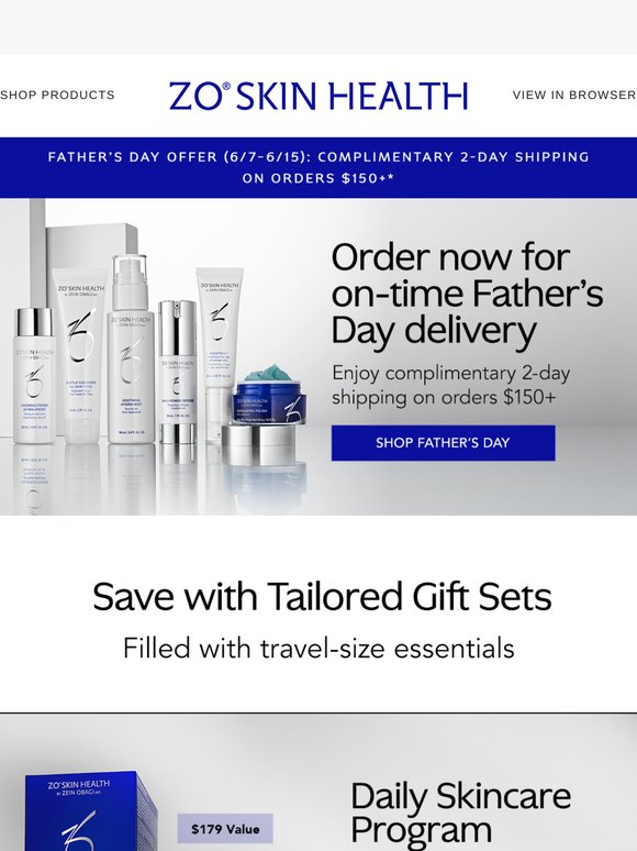 Last Day for Father’s Day On-Time Delivery