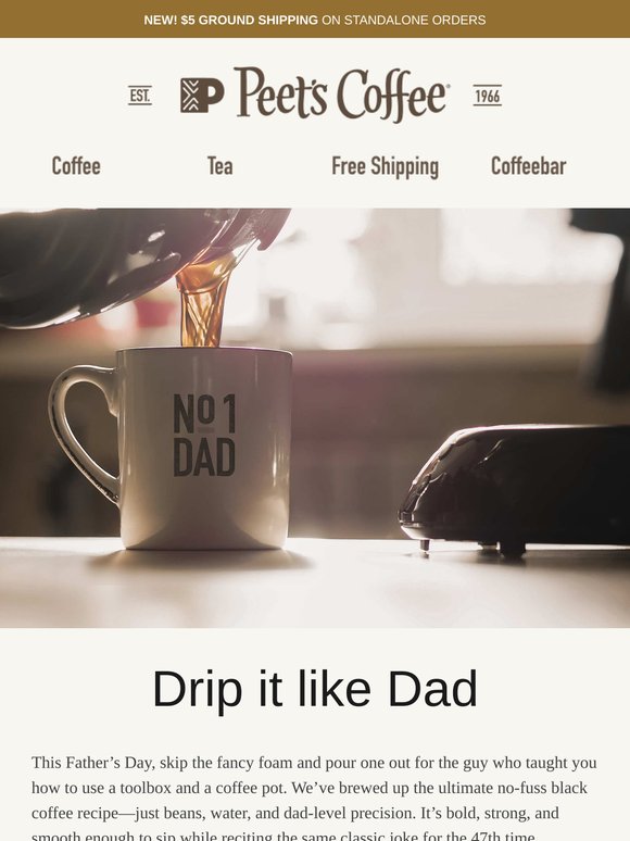 Dad. Mug. Coffee. Perfection.