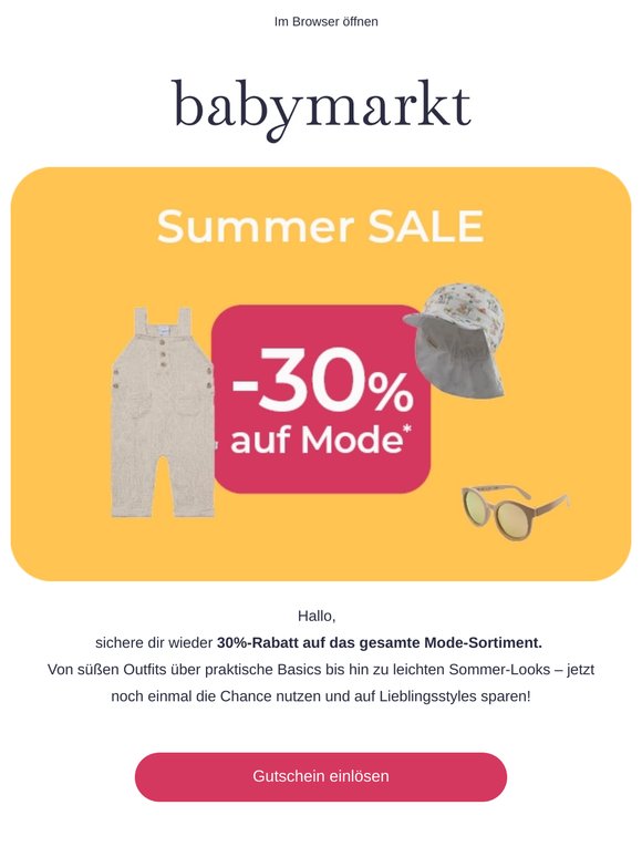 Wooow! -30% Mode-Rabatt
