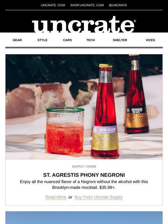 St. Agrestis Phony Negroni & more