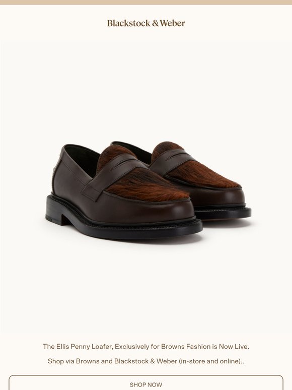 Now Live | Blackstock & Weber for Browns Fashion