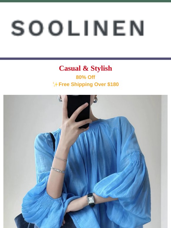 Hot Selling! Relaxed & Stylish Summer Looks Just For You.