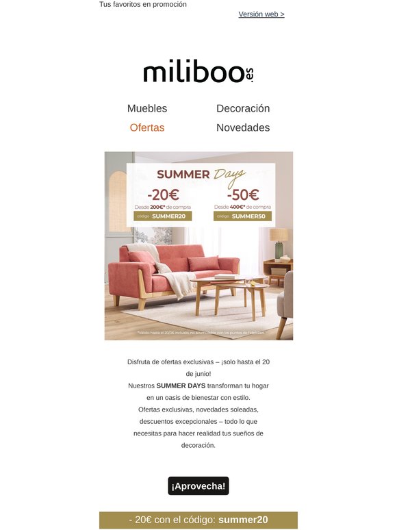 Tus favoritos en promoción 😮