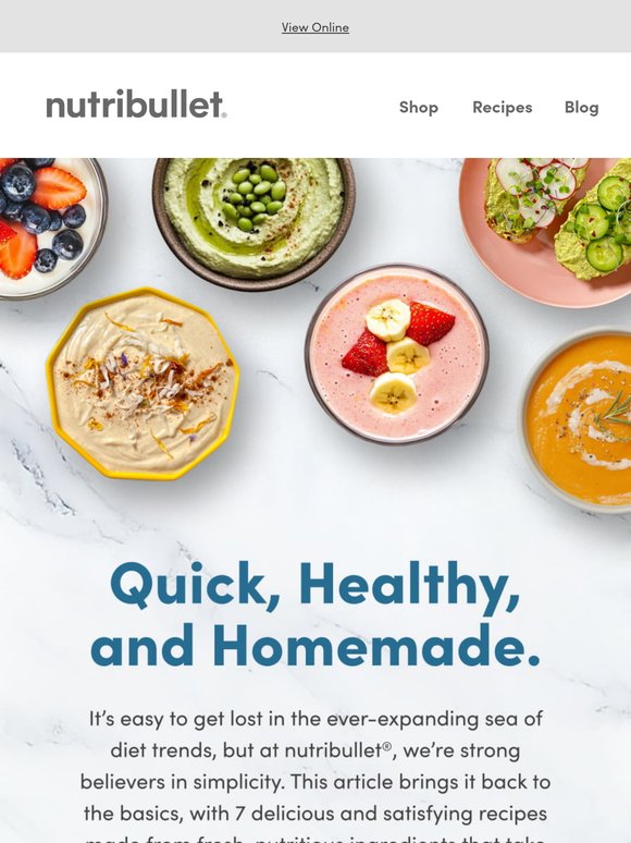 Healthy meals, zero drama.