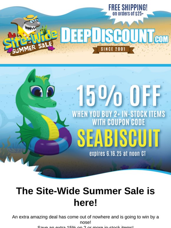 Get Excited – Your 15% Off Coupon Is Ready and Waiting!