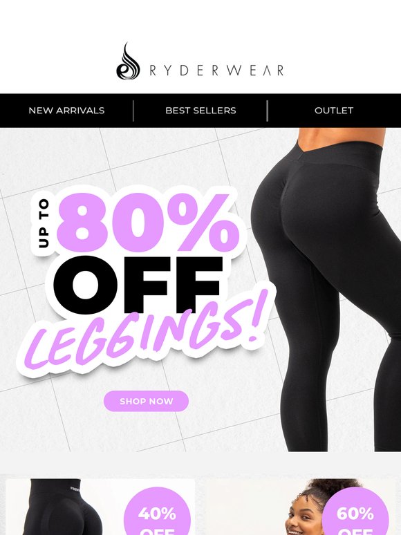 Up to 80% OFF our HOTTEST Leggings 🔥