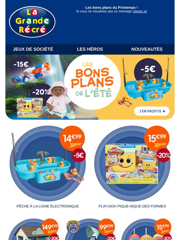 🤩 -20€, -20%, 3ème OFFERT... profitez-en !