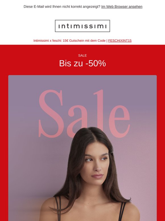 DER SALE IST DA – bis zu 50% Rabatt!