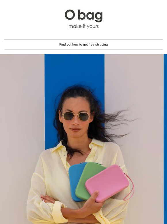 O bag Fiesta: the new clutch to take on holiday