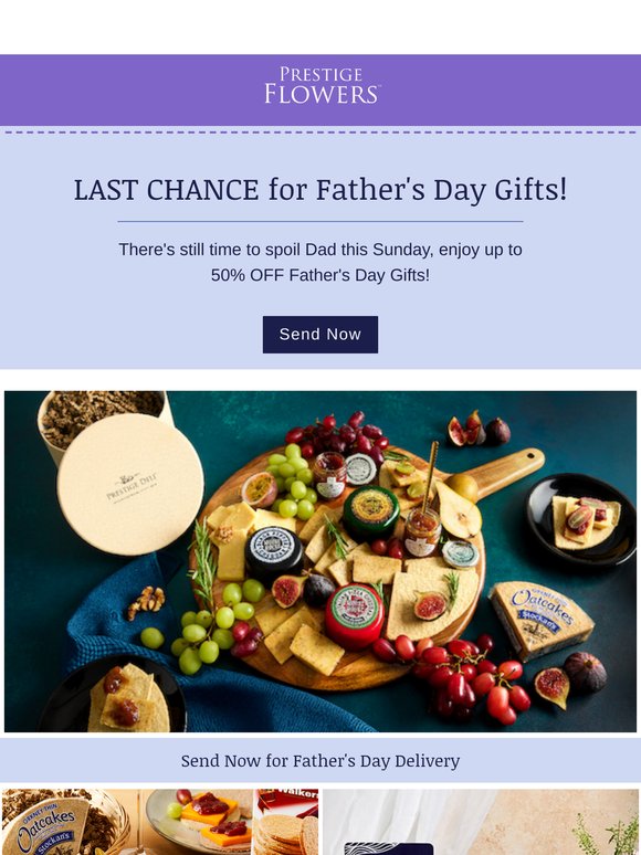 LAST CHANCE to Spoil Dad this Sunday!🎁
