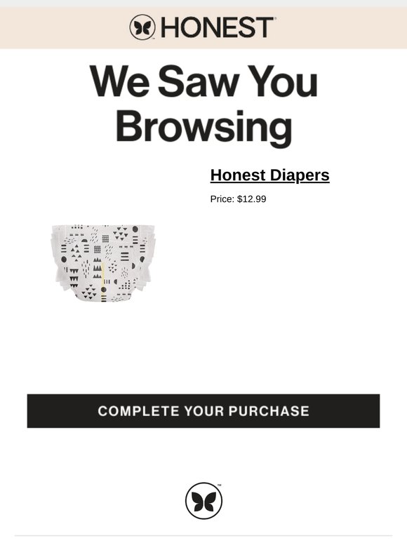 We saw you browsin'...
