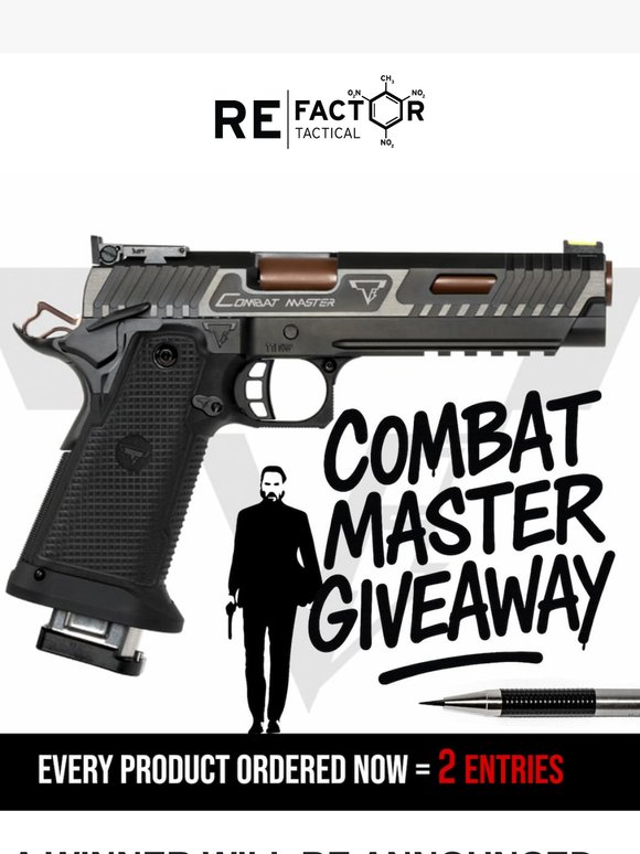Last Call: Staccato Combat Master Giveaway