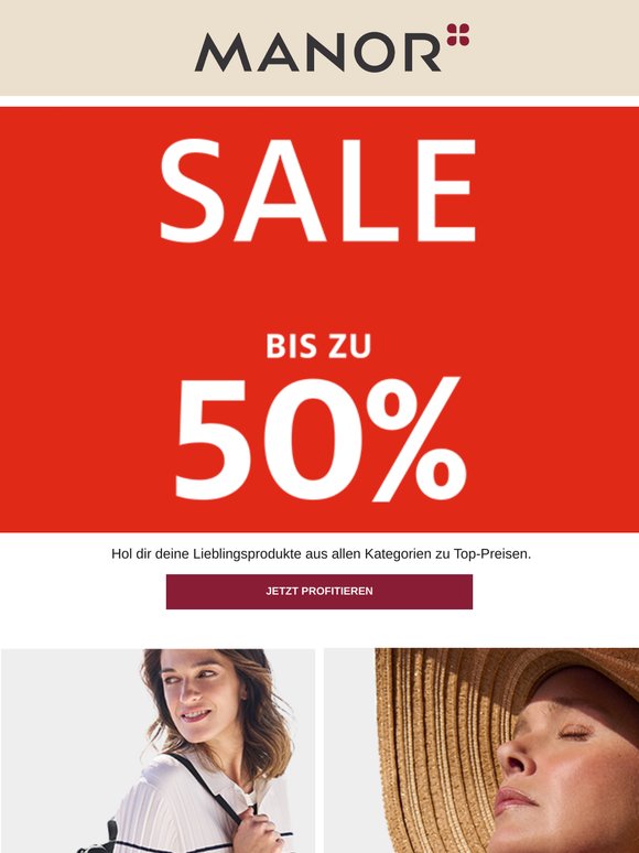 —, bis zu 50% im Summer-Sale