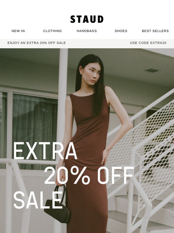 EXTRA 20% OFF SALE CONTINUES
