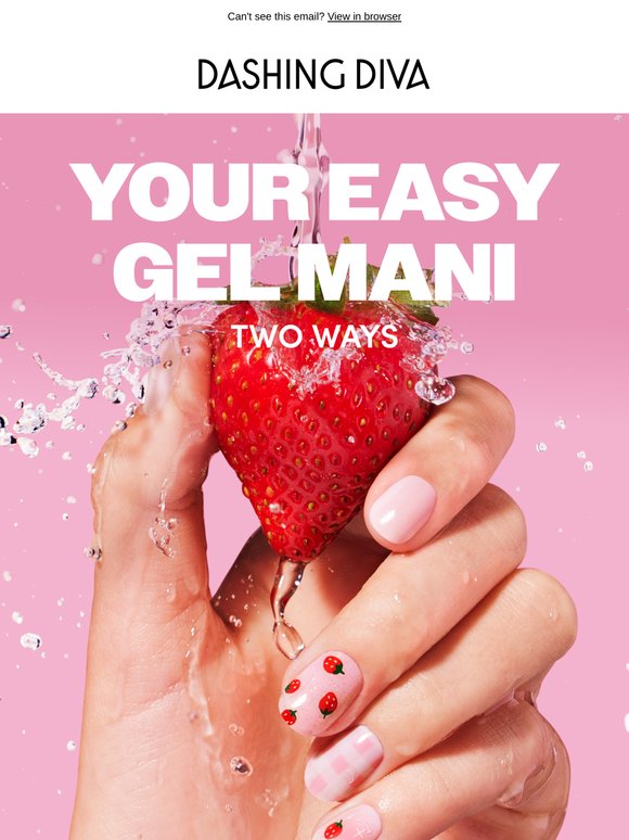 Gloss or Glaze? Either Way, It’s a No-Mess Mani