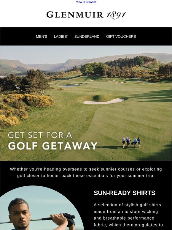 Your summer golf trip guide ✈️🧳