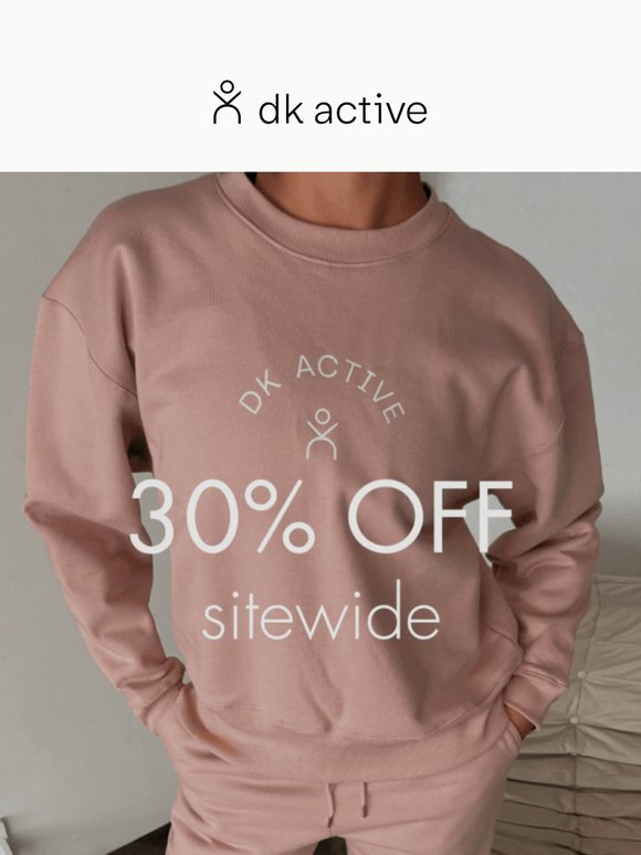 LIMITED TIME: 30% OFF SITEWIDE