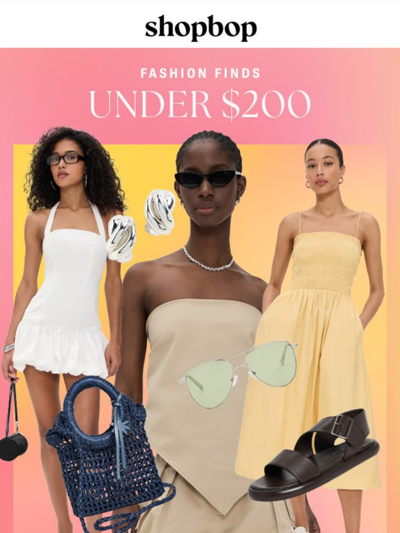 Under $200? Yes please