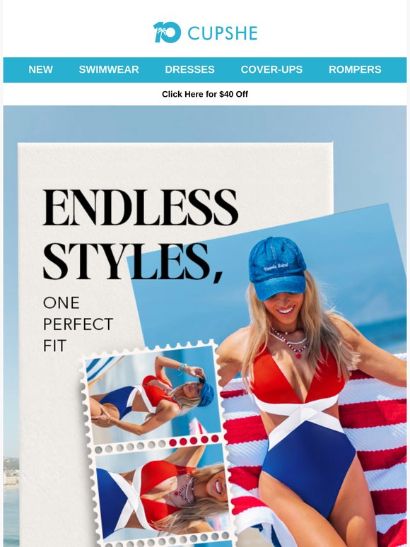 Lucky You! You Get $40 Off!