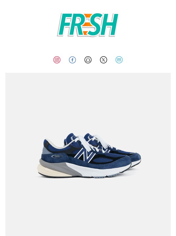 Made In USA 990v6 "Inkwell" by New Balance