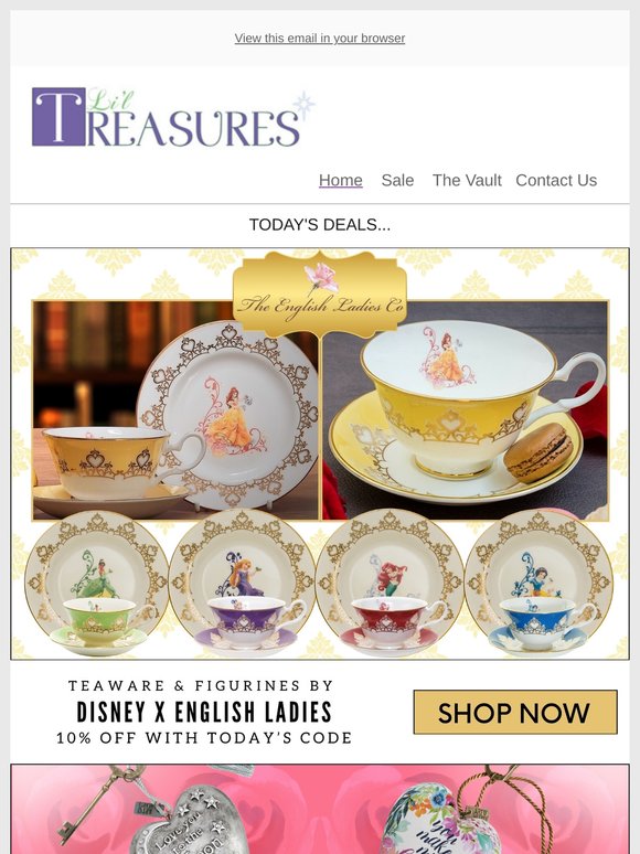 On Sale Tonight 💜 English Ladies | Demdaco Art Hearts | Aromabotanical | Joseph's Studio