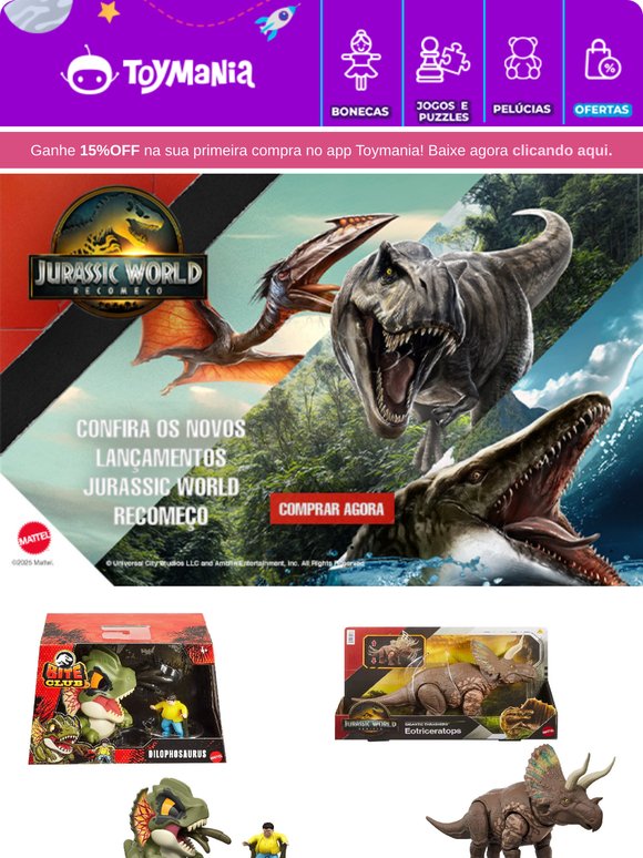 ﻿🌿 Jurassic World Como Você Nunca Viu! Explore Agora!