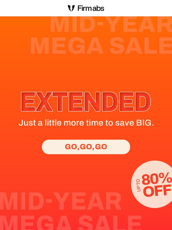 Final Week: Up to 80% OFF