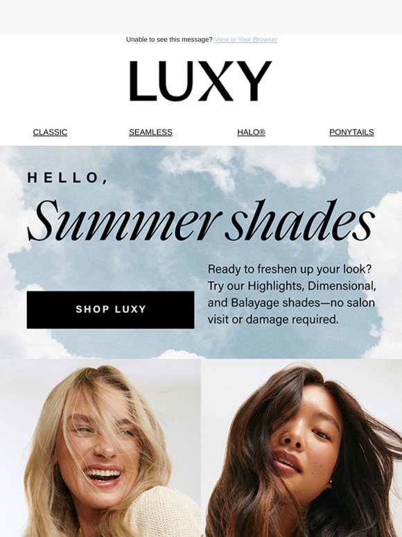 Brighten up your summer with new shades ✨