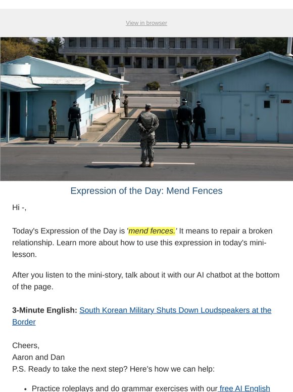 South Korean Military Shuts Down Loudspeakers at the Border