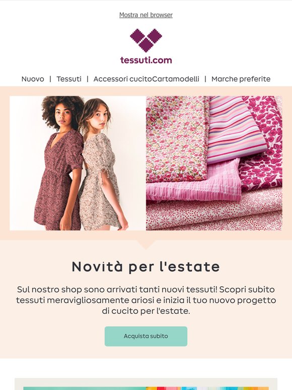 Le nostre novità per te