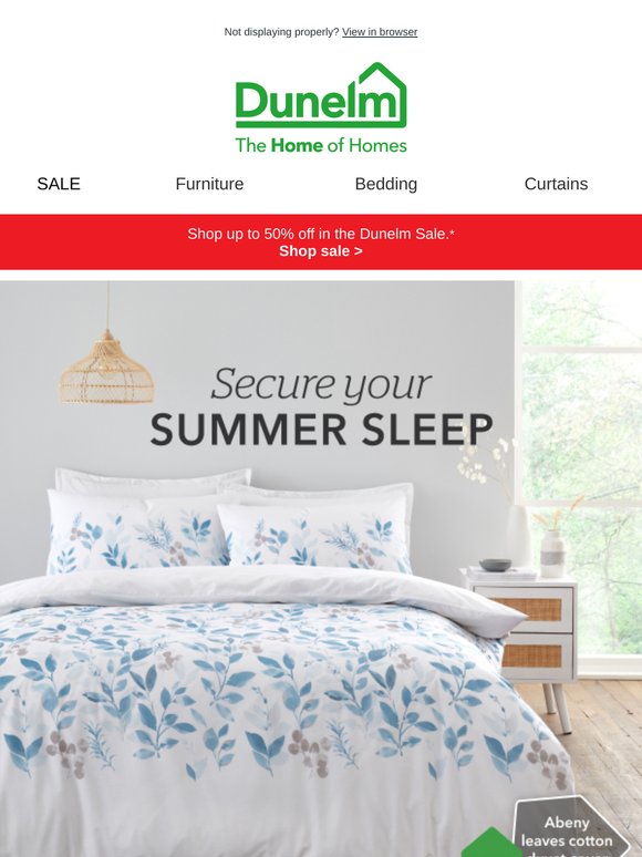 Anti-allergy & summer-ready bedding 😴