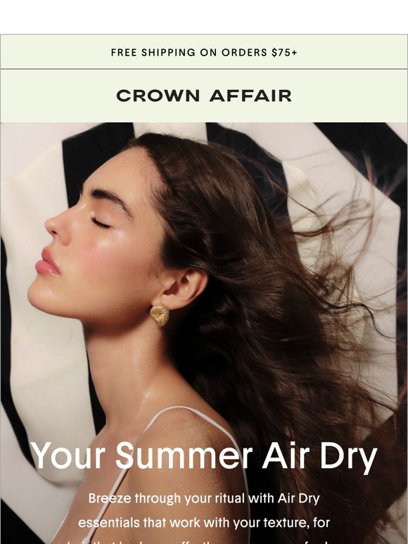 How To Air Dry By Hair Type