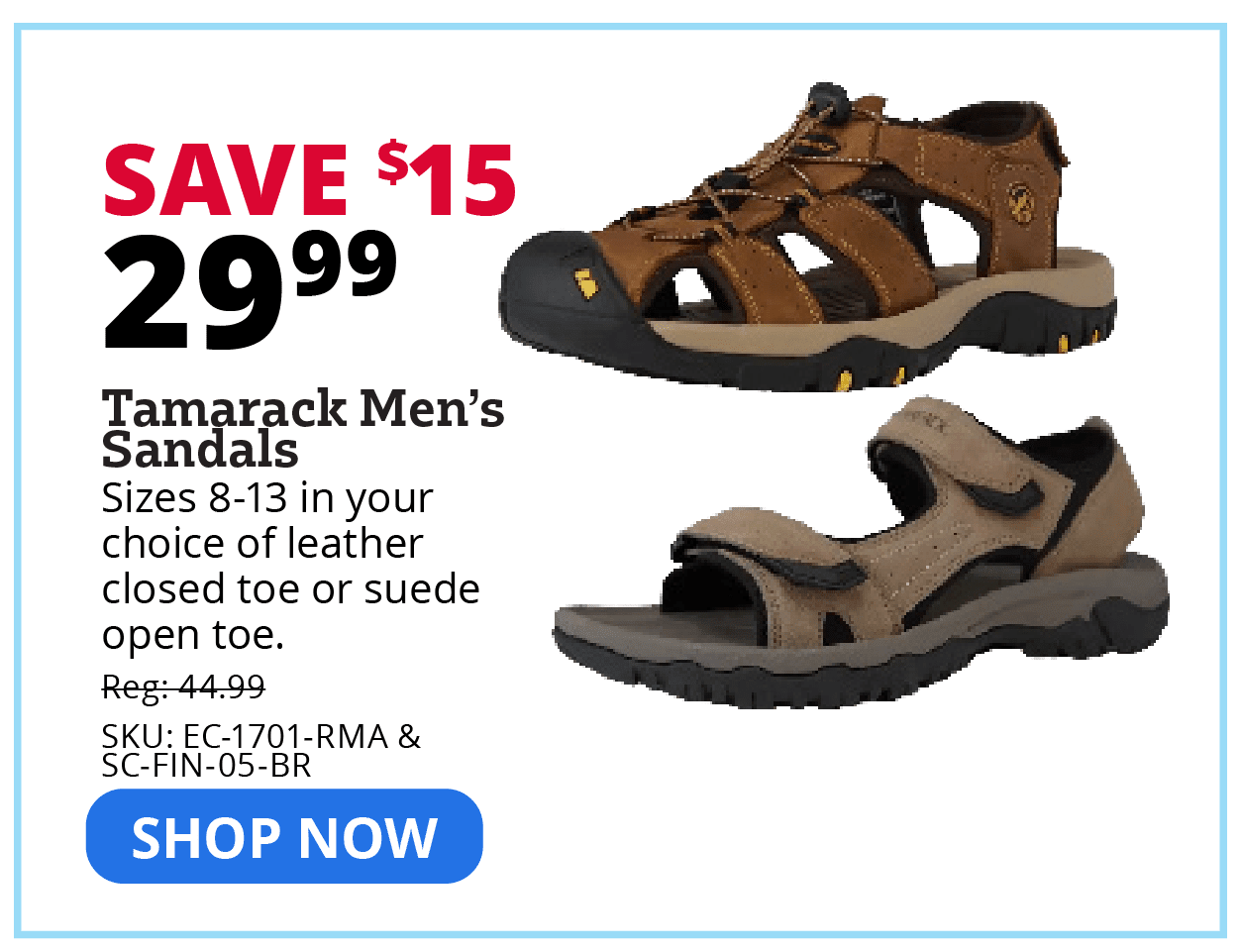 Tamarack Men's Sandals