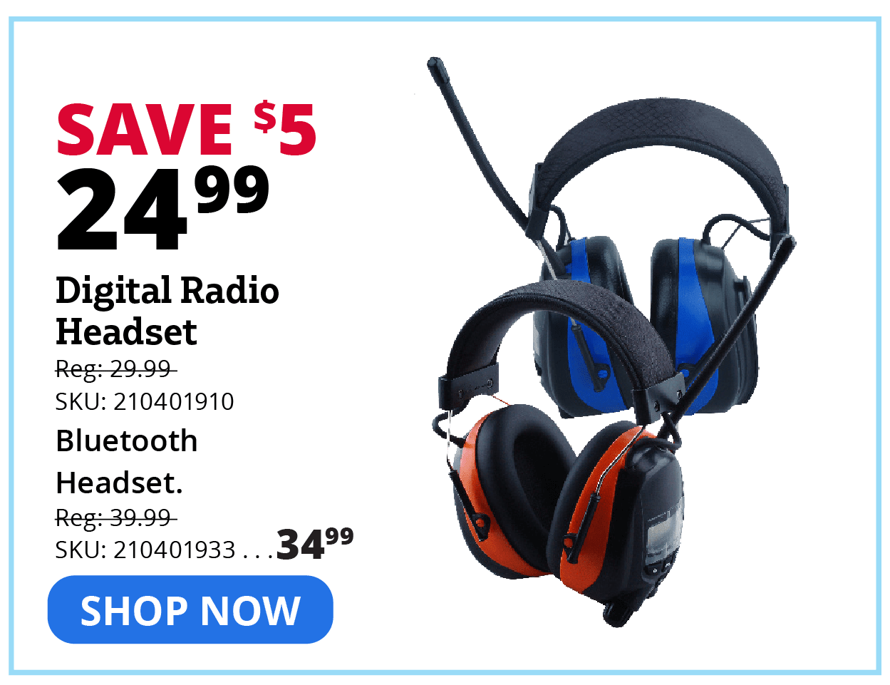 Digital Radio Headseat