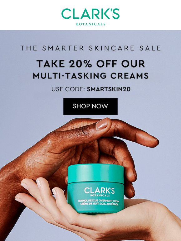 Multi-Tasking Creams, Now 20% Off