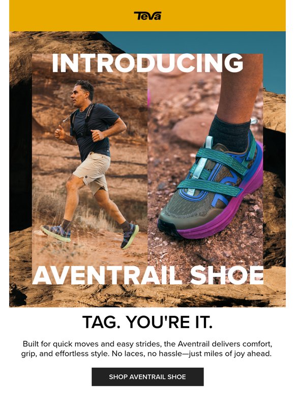 Aventrail Shoe: A joy ride for your feet.