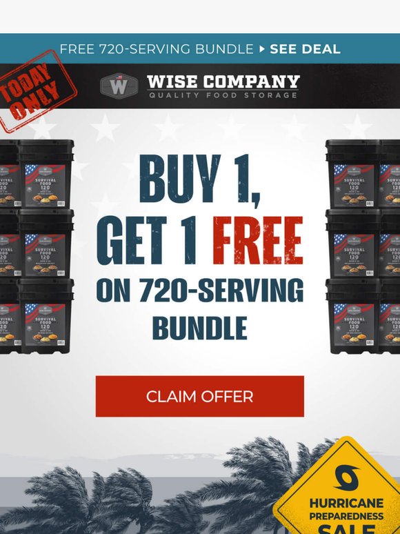 Double Your Prep With 720 Free Servings!
