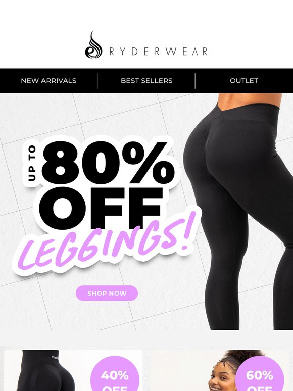 Up to 80% OFF our HOTTEST Leggings 🔥