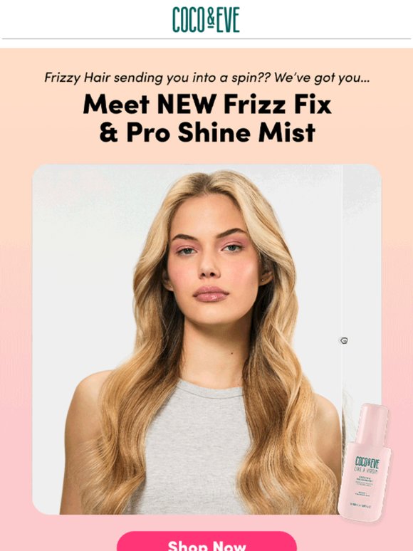 Help! I don’t want frizzy hair!