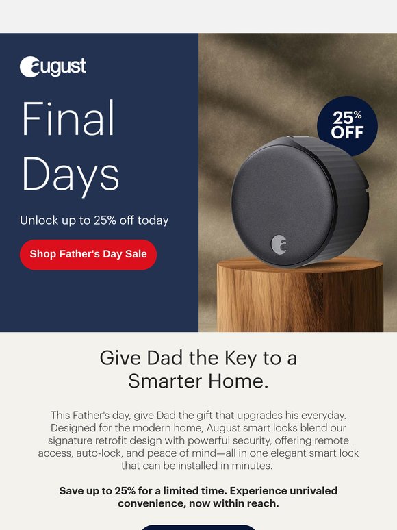 — Your Father's Day Deals Are Leaving Soon!