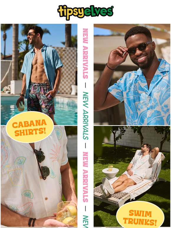 Cabana shirts have entered the chat 💬