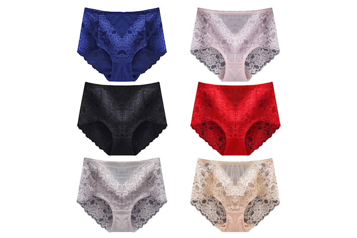 Underkläder dam 3- eller 6-pack