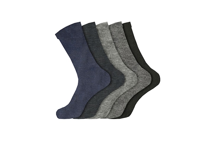 Strumpor herr i 100% lyocell bambu, 5- eller 10-pack
