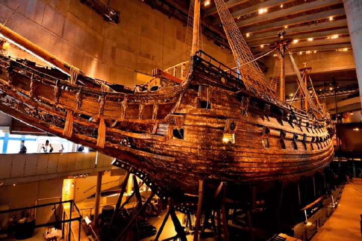 Entrébiljett och guidad tur i Vasamuseet i Stockholm