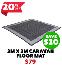 Caravan Floor Mat 3x3m