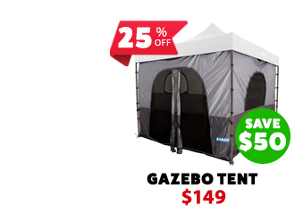 Gazebo Tent - Weatherproof Mosquito Netting