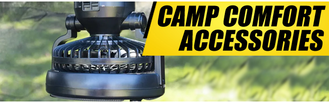 camp comfort accessories