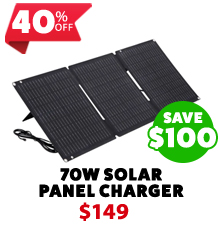 70W Solar Panel Charger