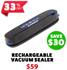 Rechargeable Lithium Vacuum Sealer